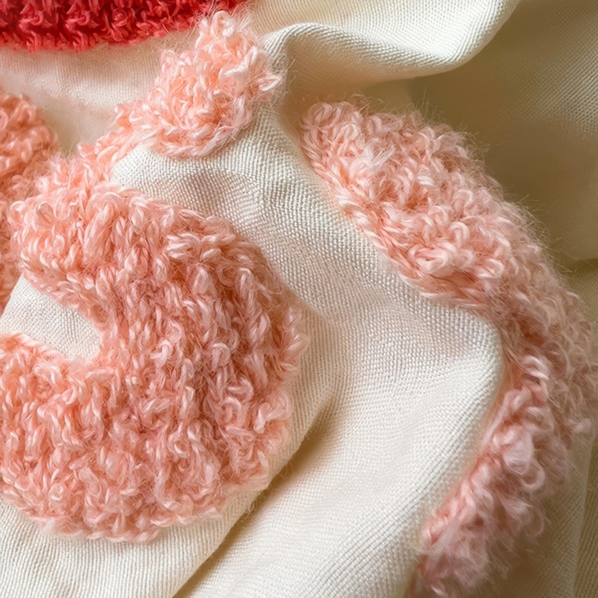 Cartoon Embroidered Toast Bread Bedding Set