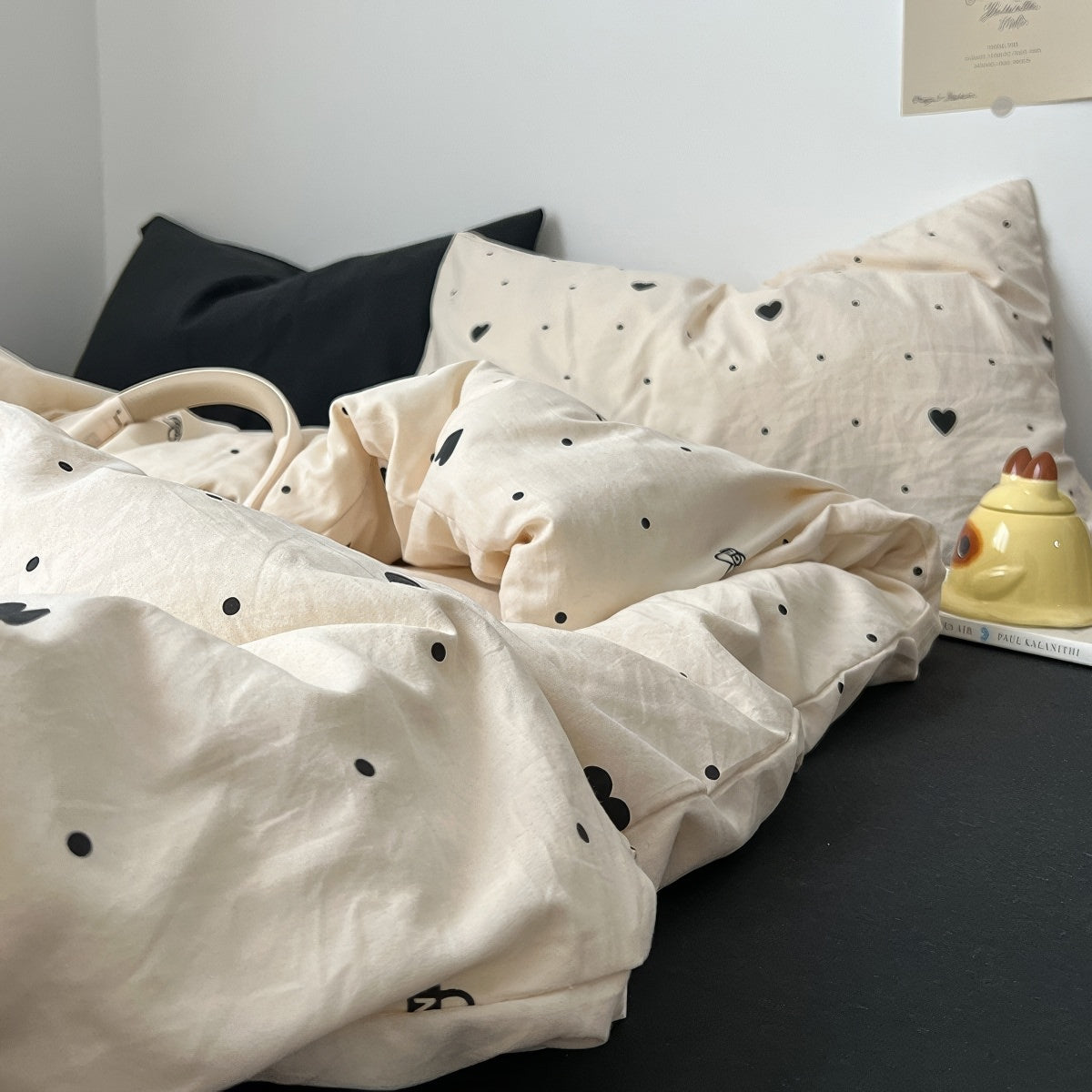 Little Hearts & Polka Dots Bedding Set